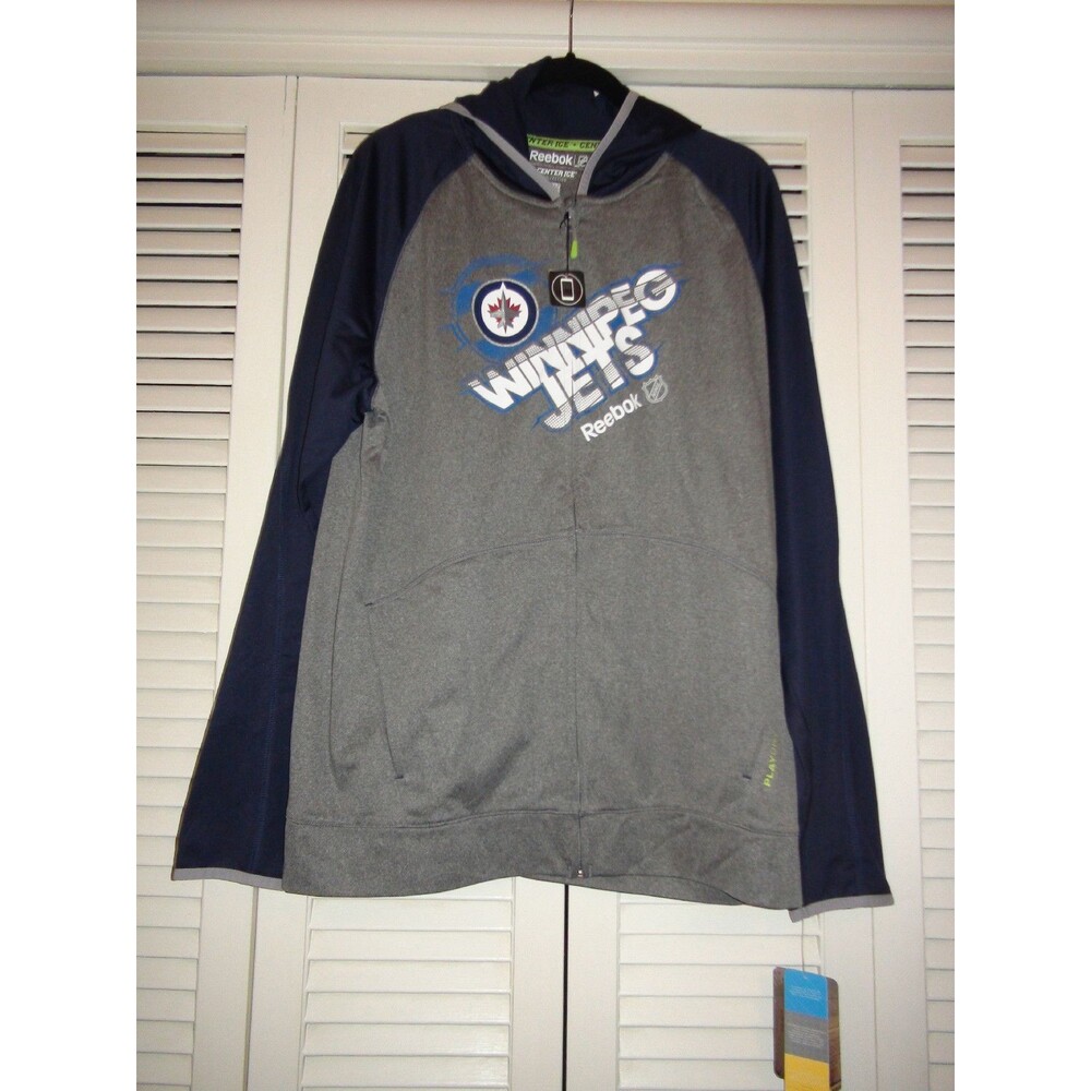 Reebok NHL Winnipeg Jets Zip Hoodie Jacket